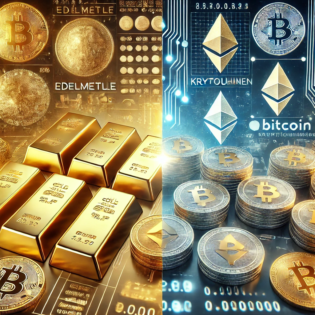 Edelmetalle vs. Kryptowährungen: Rechtliche Einblicke und Investitionstipps mit Rechtsanwalt Reime